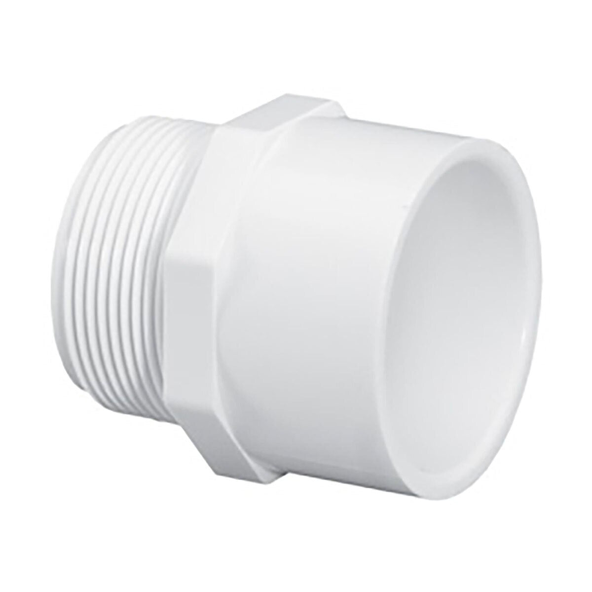 Lasco 436-012L Male Adapter Sch 40 PVC 1-1/4 in. Mipt x Socket