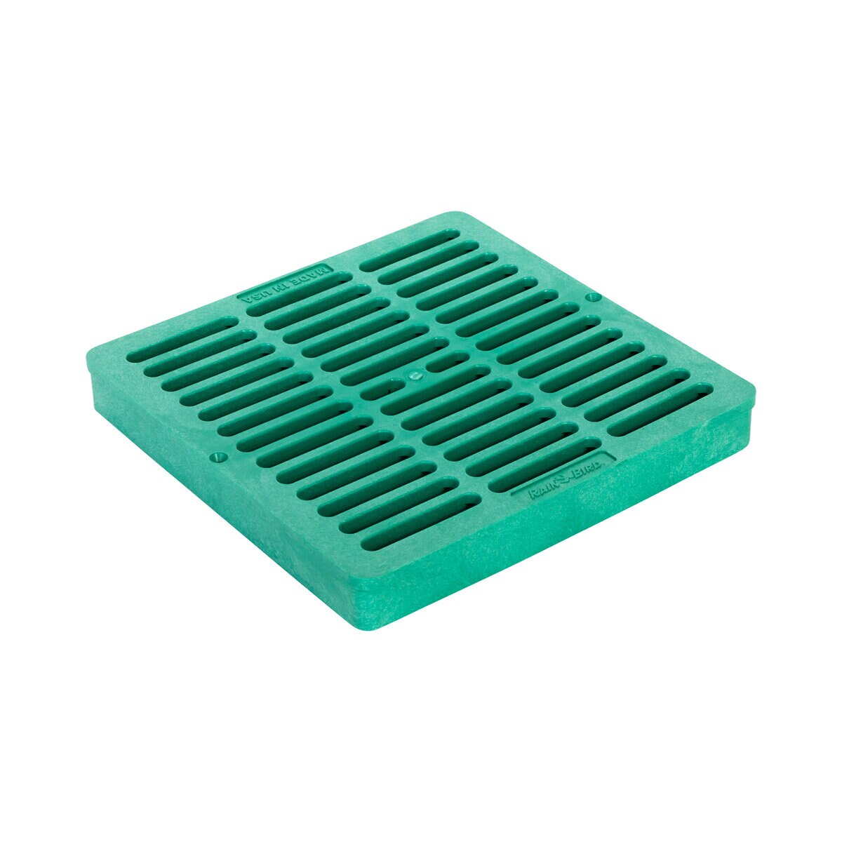 9 in. Square Flat Grate Green Rain Bird