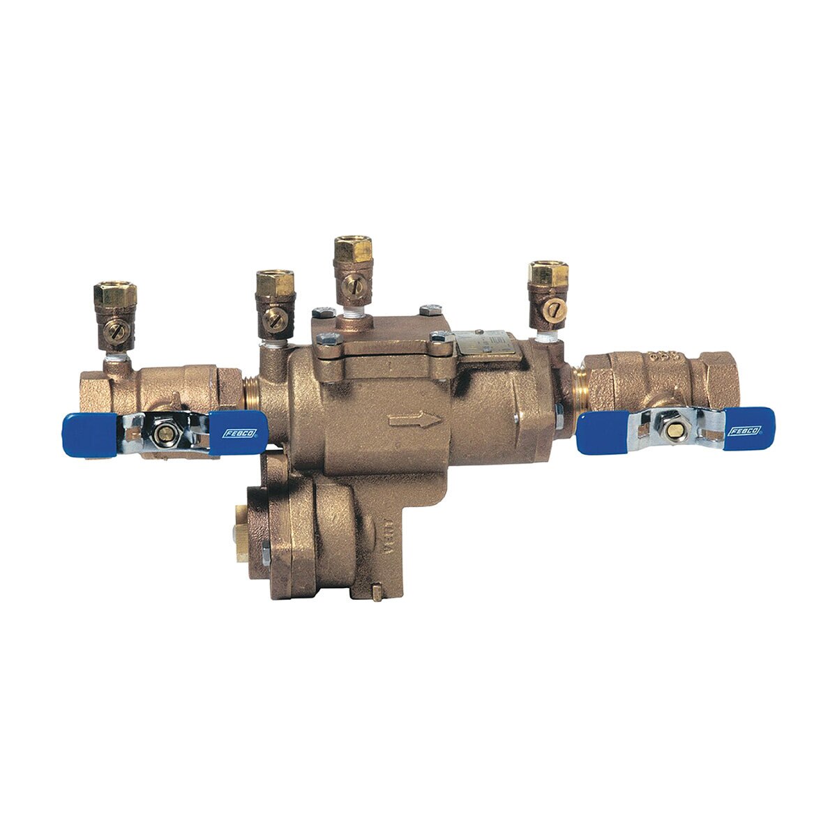 2816 Febco 860U 2 in. Inline Reduced Pressure Backflow Preventer w/ Unions | 2816