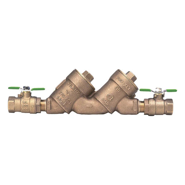 Zurn Wilkins 950 Series Double Check Valve Assemblies – Lead Free Bronze, Top Access Options