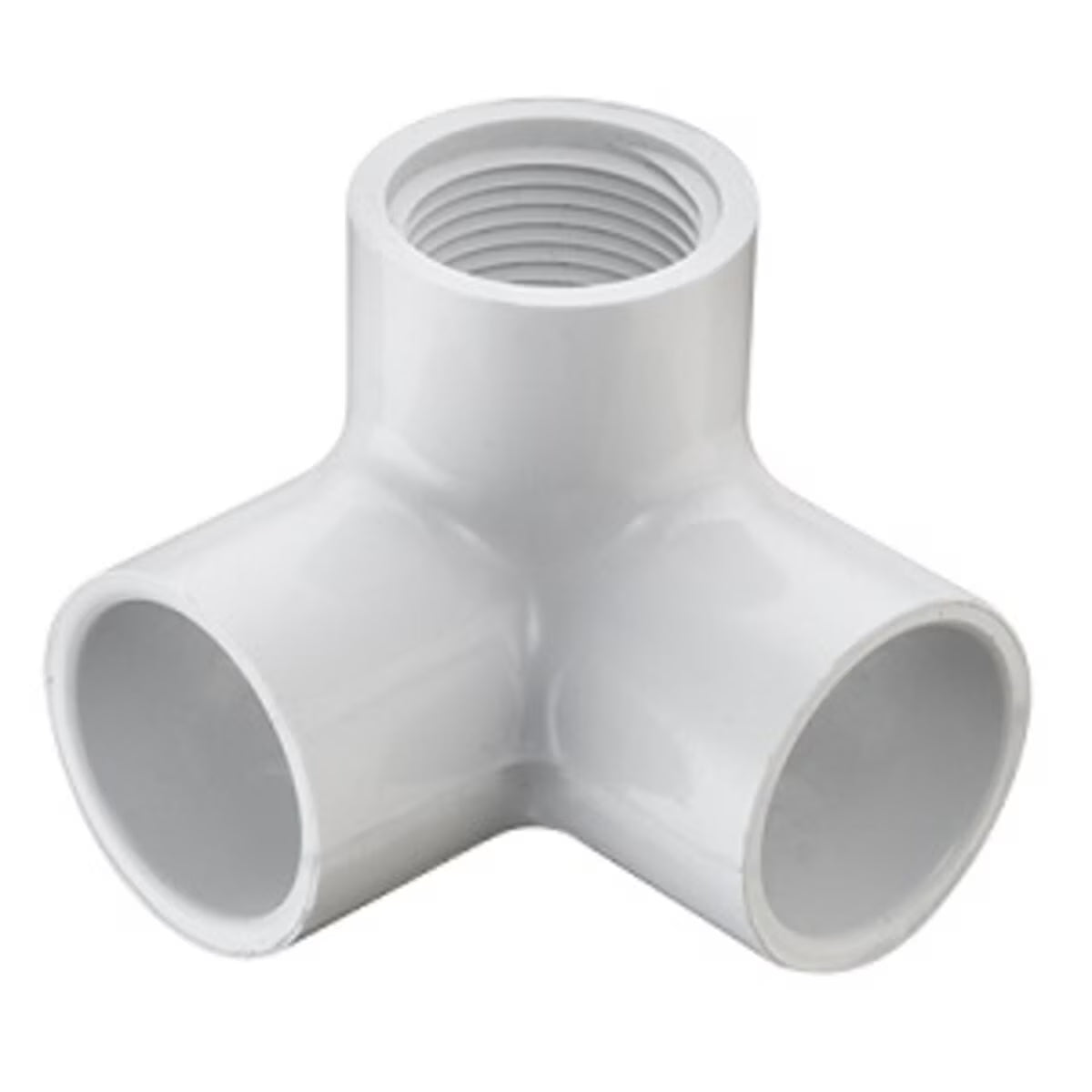 414-101 Sch 40 PVC 90 Degree Side Outlet Reducing Elbow 3/4 in. x 1/2 in. Socket x Fipt | Spears