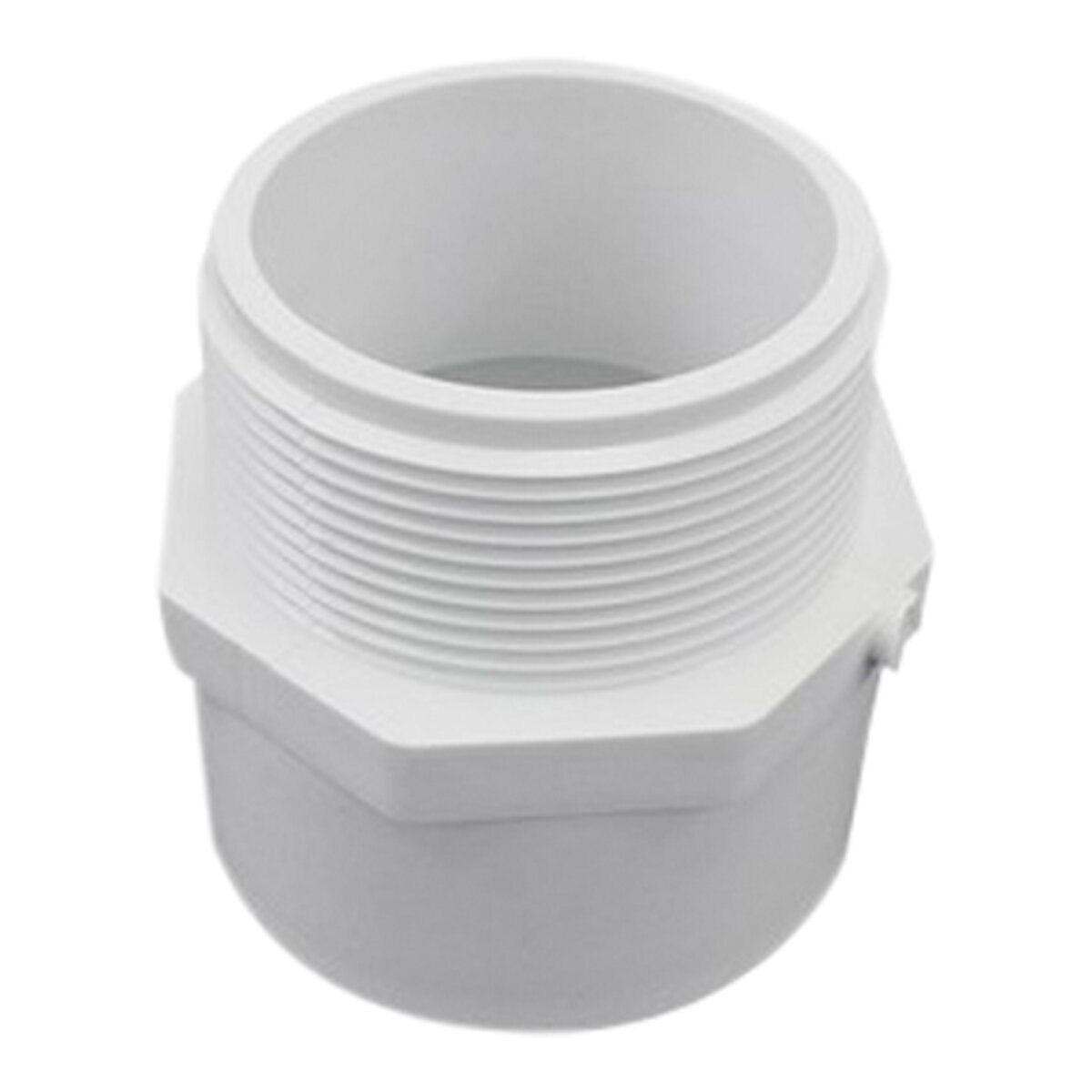 436-252 Sch 40 PVC Reducing Male Adapter 2 in. x 2-1/2 in. MIPT x Socket | Spears
