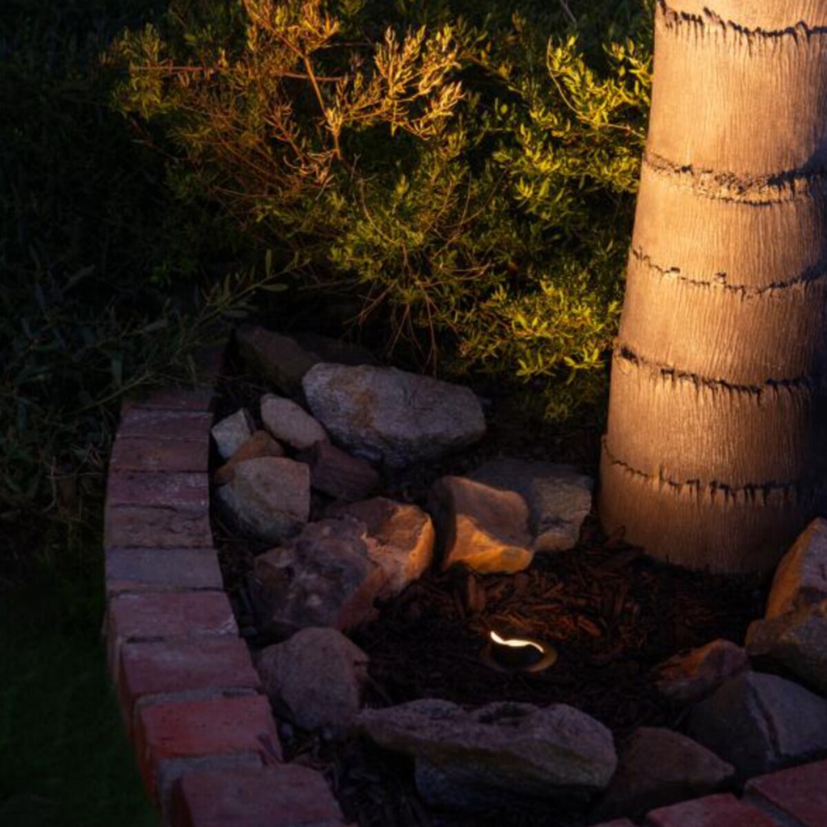 FX Luminaire Black Finish CN51, ECO 6VA, K27, WF, CW,FB MR16 IN-GRADE, COWLING