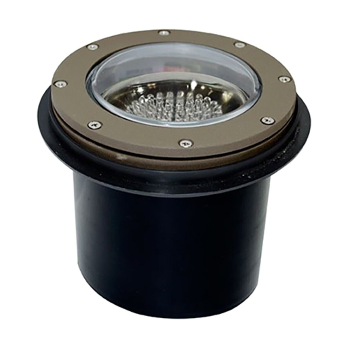 Dabmar LV306-L6-30-BZ Adjustable In-Ground Well Light 6W 30K Bronze
