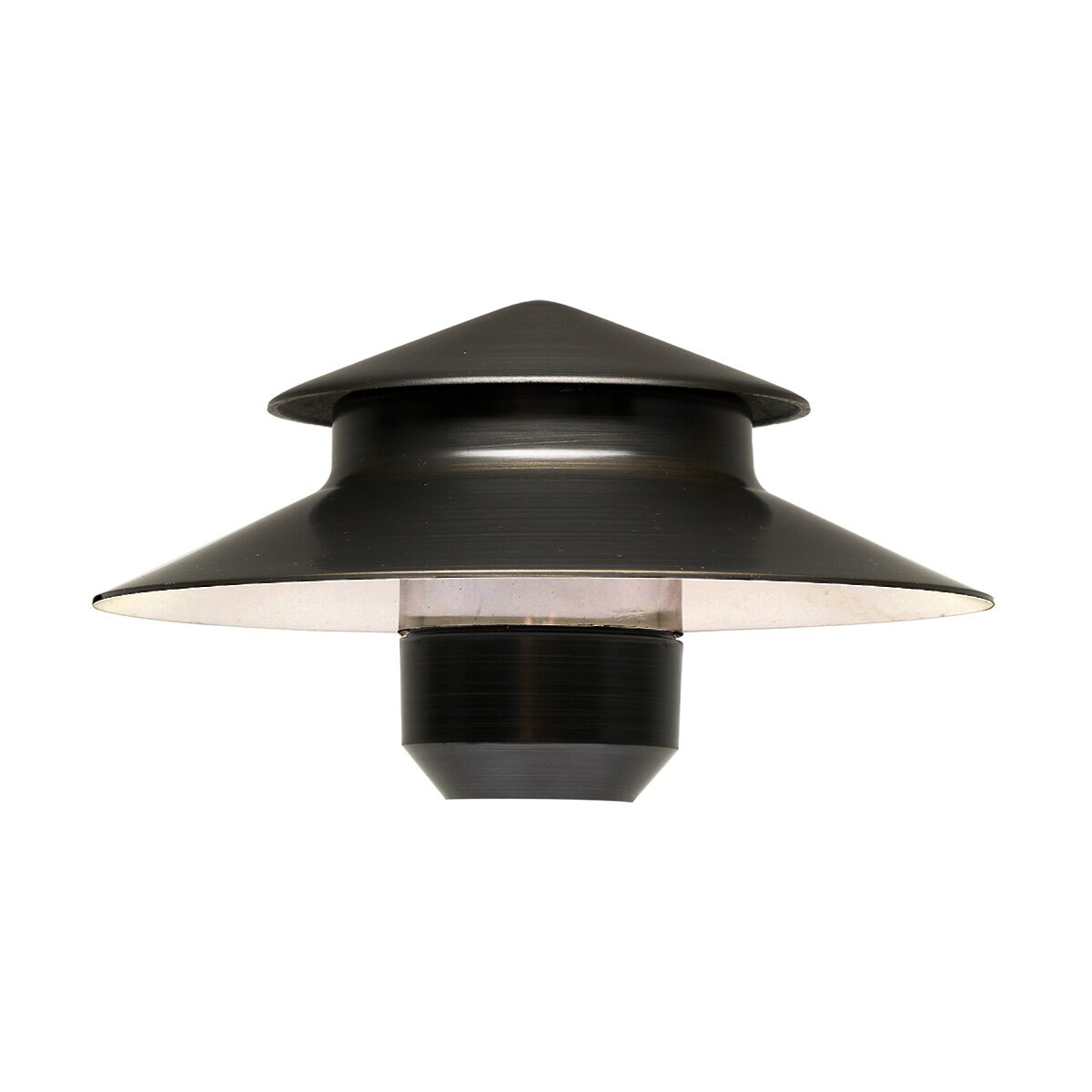 US2607WB Universal Lighting 6.25 in. Two-Tiered Path Light Hat