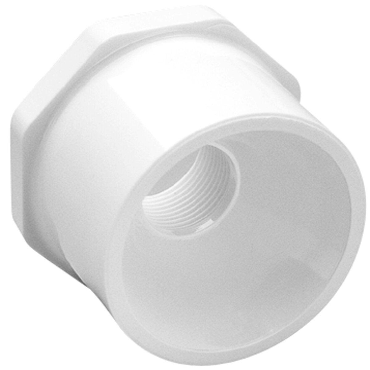 438-292 Sch 40 PVC Reducer Bushing Flush Style 2-1/2 in. x 2 in. Spigot x FIPT | Spears