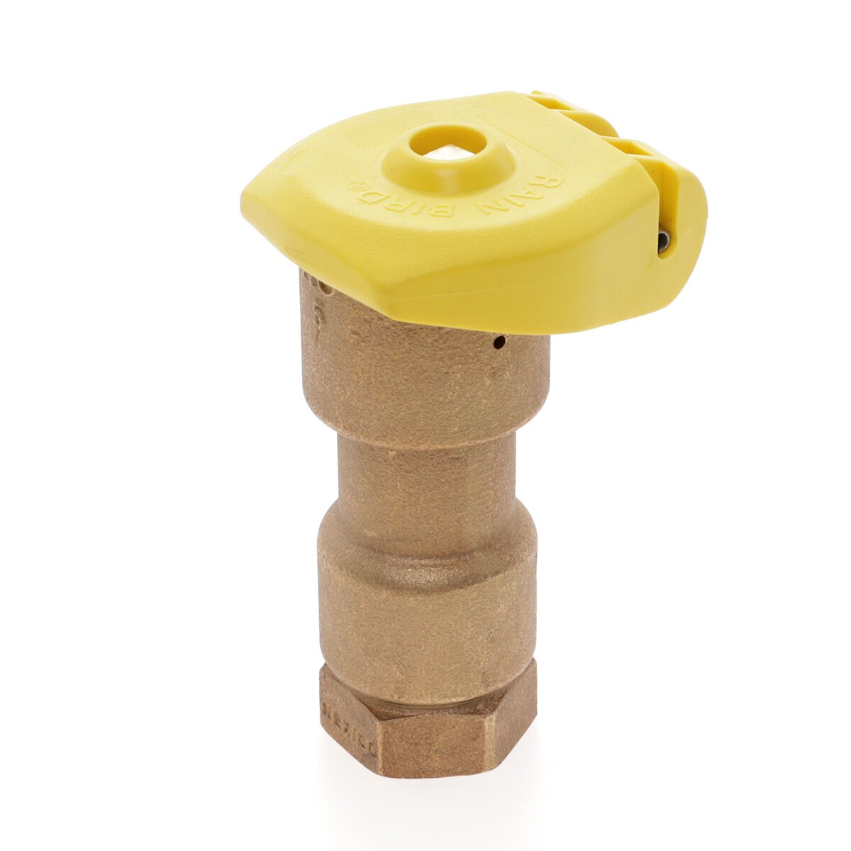 Rain Bird Quick Coupling Valve 1 in. FIPT Inlet 1 pc. Body with Locking Yellow Rubber Cover