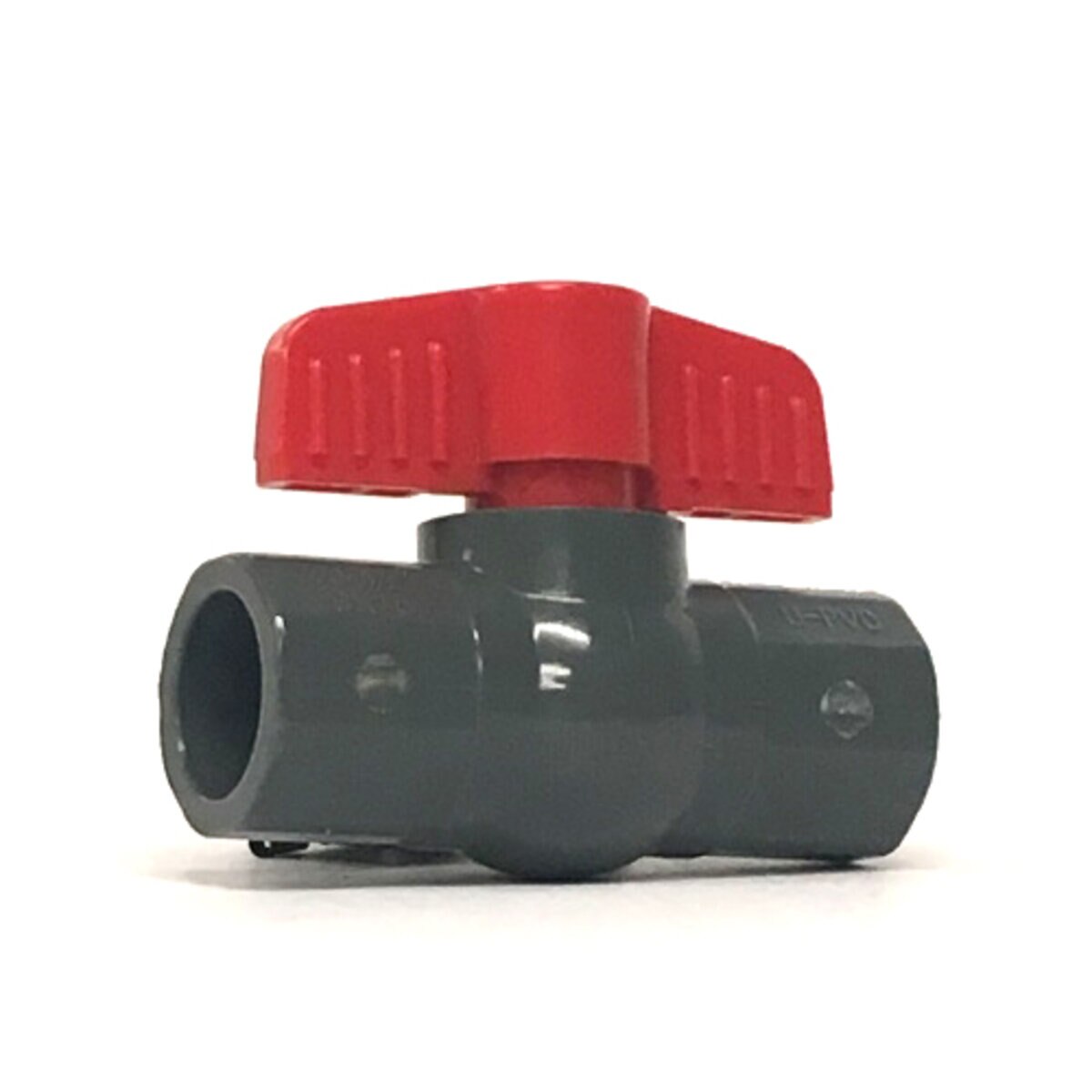 Matco Ball Valve PVC Gray 1/2 in. Solvent