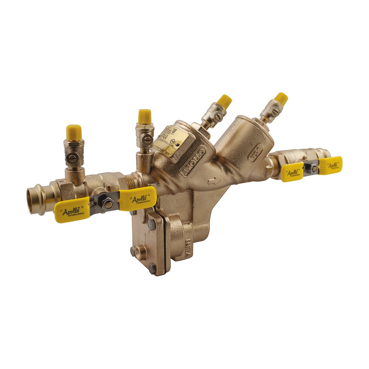 4A-207-A-2F Apollo 4A Reduced Pressure Assembly 1-1/2 in. w/ Ball Valves & SAE Test Cocks | 4A-207-A-2F