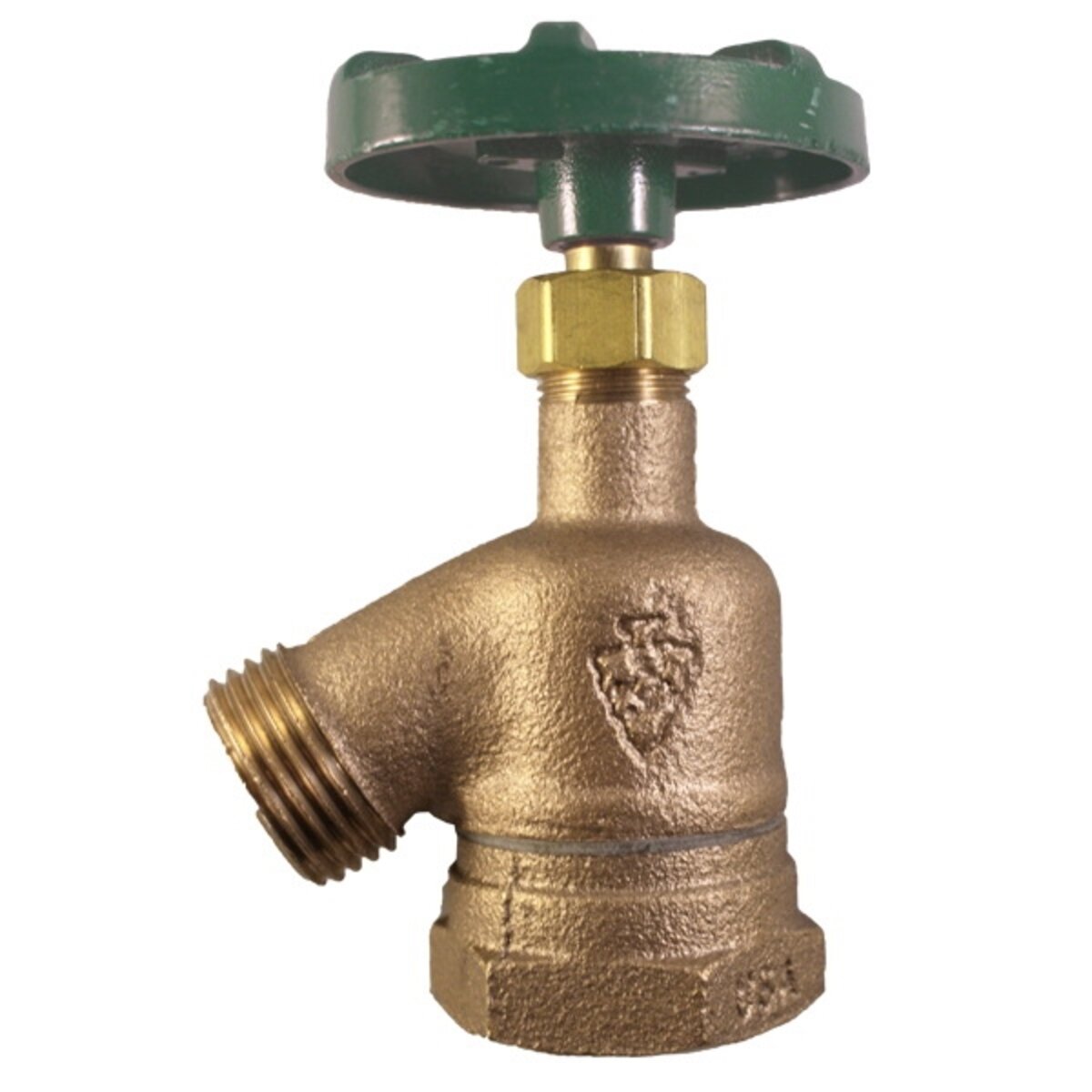Champion Garden Valve Lead Free Brass 1 in. FIPT x MHT