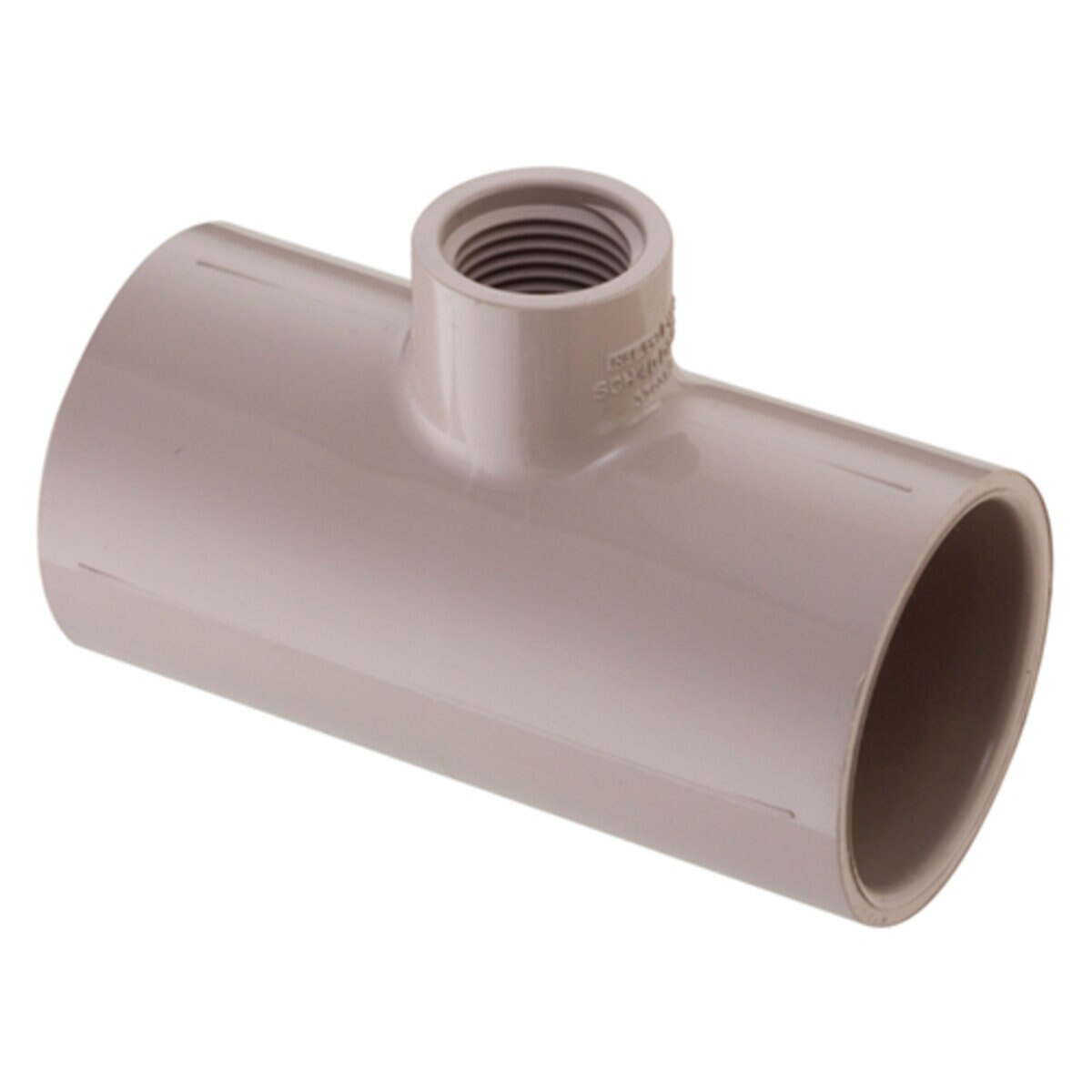 402-247UV Sch 40 UV Resistant PVC Reducing Tee 2 in. x 1/2 in. Socket x FIPT | Spears