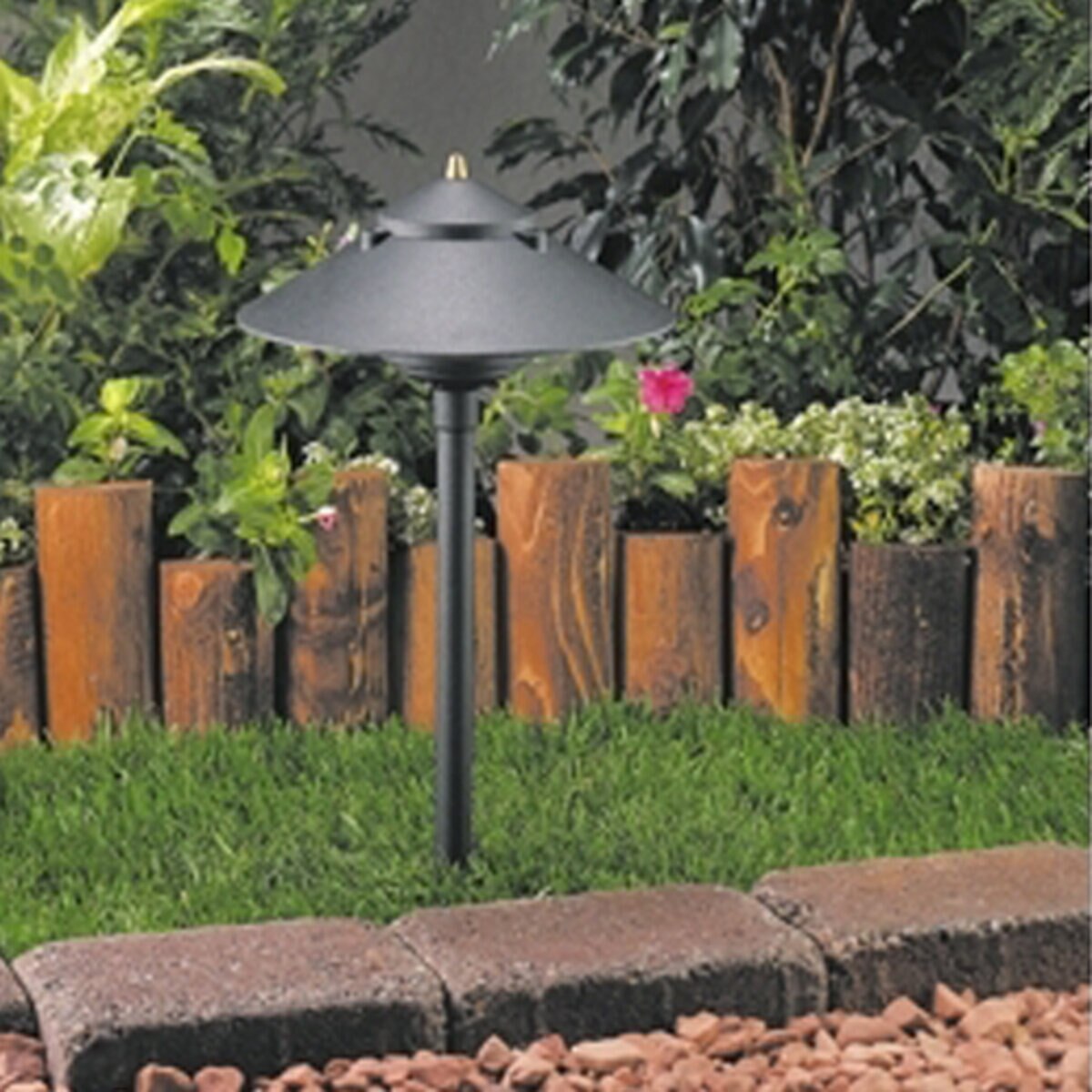 Vista PR-9216-Z-W-LB5ND PR-9216 Path Light Aluminum Architectural Bronze Finish 5W 3000K LED