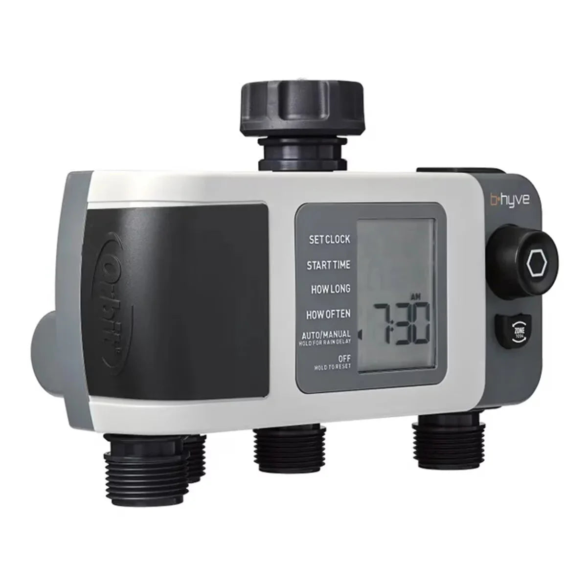 Orbit B-hyve Bluetooth 4-Outlet Hose Faucet Timer Automated | 24634
