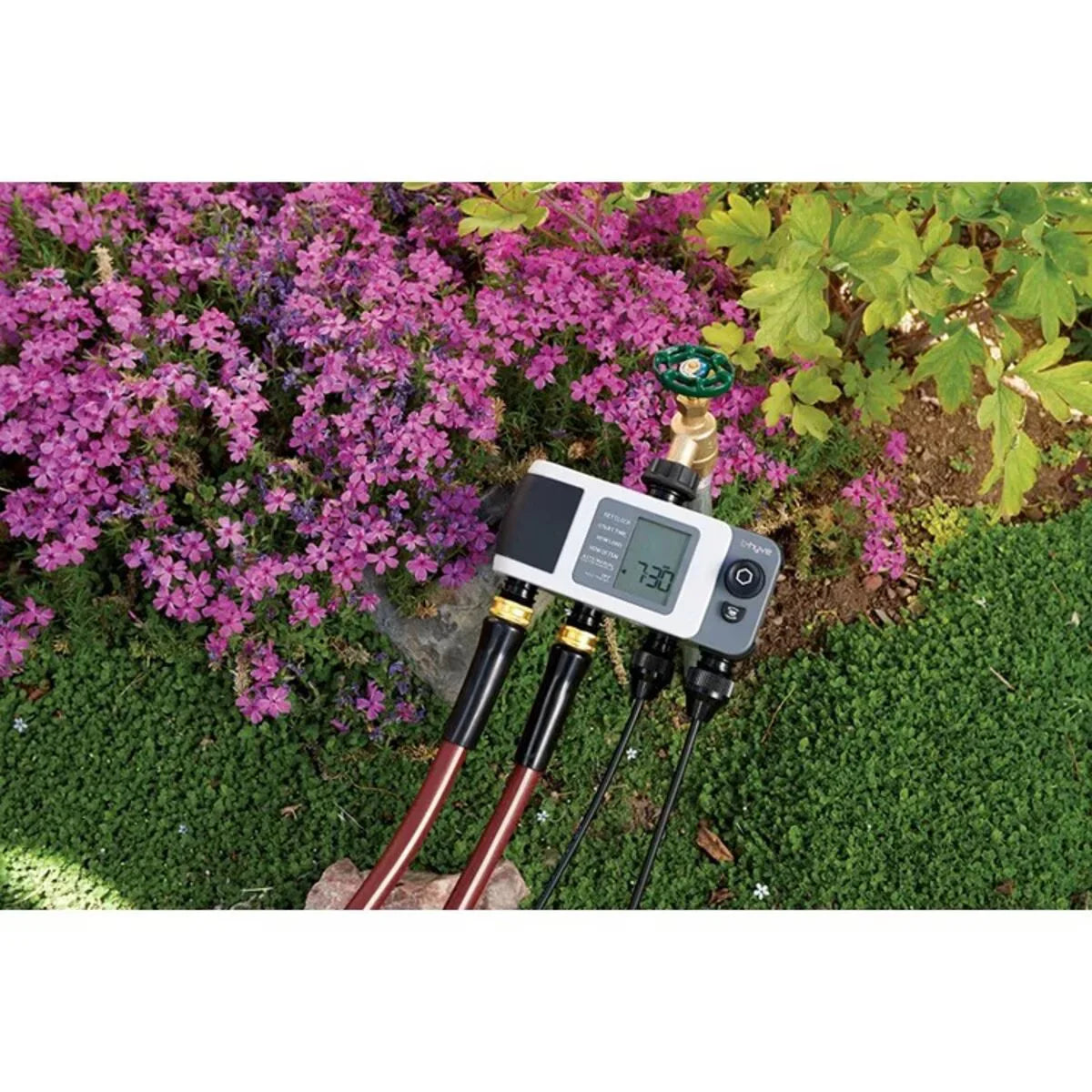 Orbit B-hyve Bluetooth 4-Outlet Hose Faucet Timer Automated | 24634