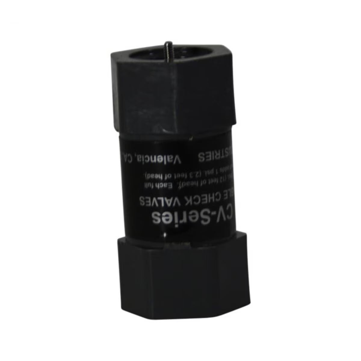NDS Adjustable Check Valve Gray PVC 1/2 in. MIPT x FIPT
