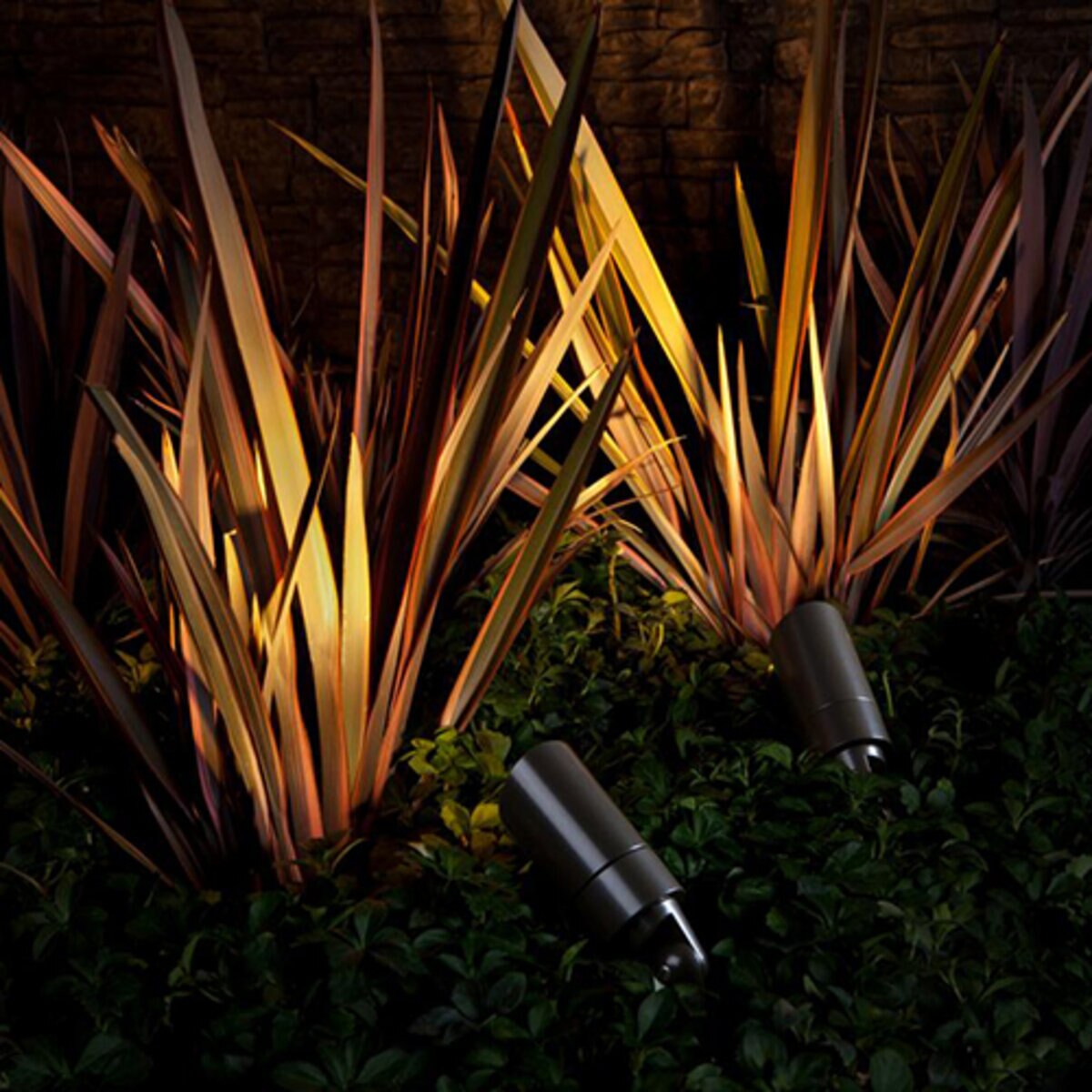 FX NP Up Light Flat Black 9LED Long Shield