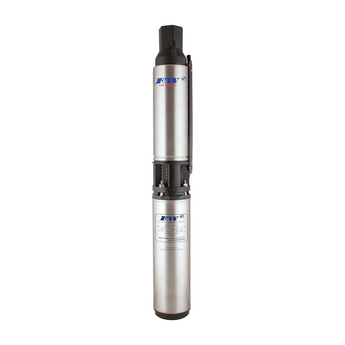 Flint & Walling 4F19P10305S Patriot Submersible Pump 1 HP 19 GPM 2 Wire