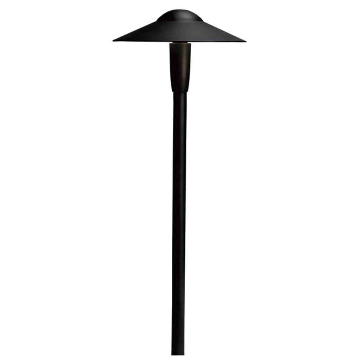 Kichler-15810BKT30R- 15810 Path Light Aluminum Textured Black Finish 4.3W 3000K LED