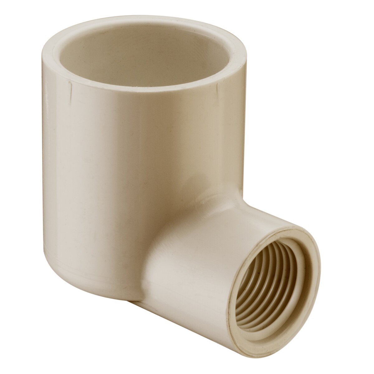 407-130UV Sch 40 PVC UV Resistant 90 Degree Reducing Elbow 1 in. x 1/2 in. Socket x FIPT | Spears