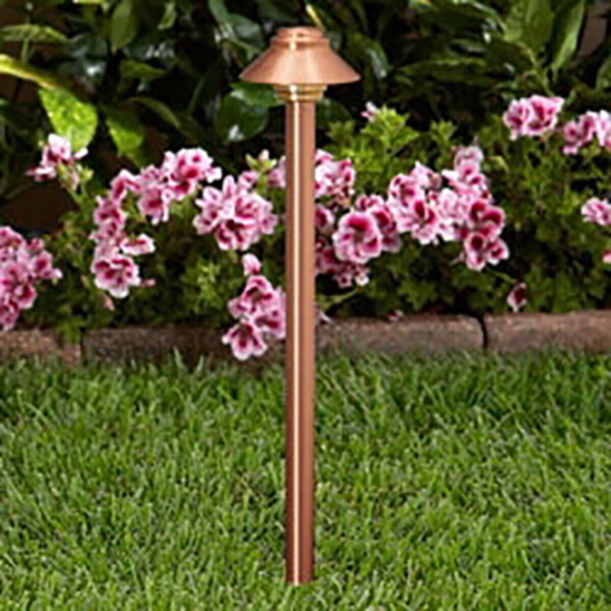 Vista PR-2165-CSN-W-LB5ND PR-2165 Path Light Copper Housing Copper Finish 5W 3000K LED
