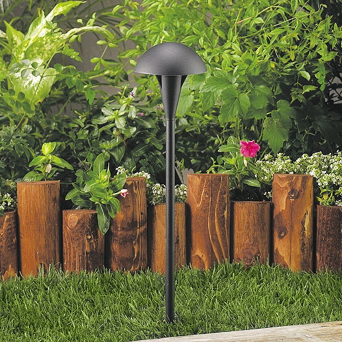 Vista PR-4206-B-W-LB2ND PR-4206 Path Light Aluminum Black Finish 2.5W 2950K LED