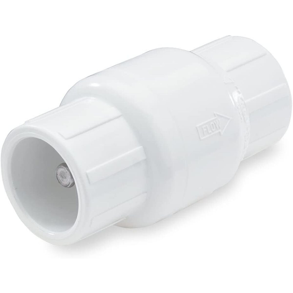 1-1/4 PVC IPS Spring Check Valve Fipt x Fipt NDS