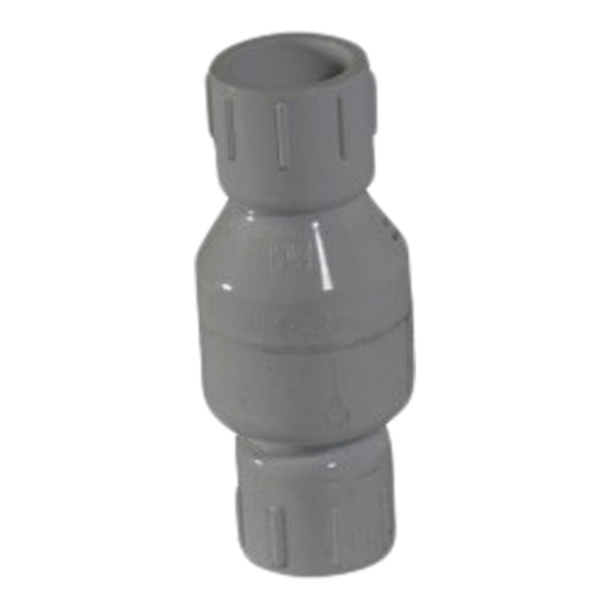 NDS FloControl Series 1011 Spring Check Valve PVC 1 in. Slip 1/2# Spring