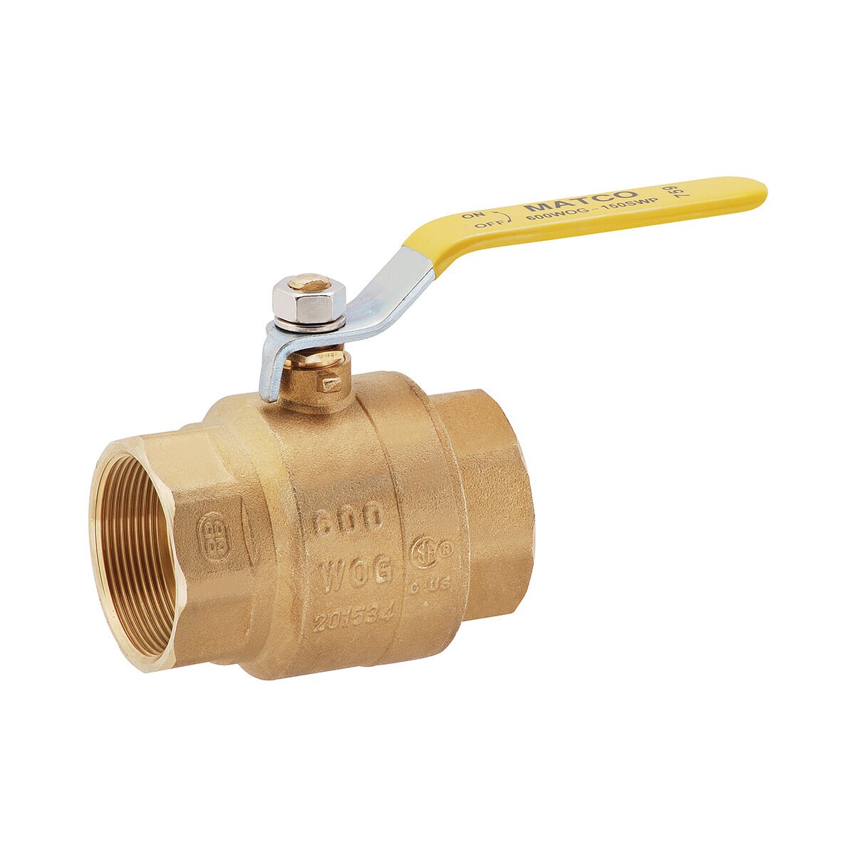 Ball Valve Full Port T x T 4 in. Brass