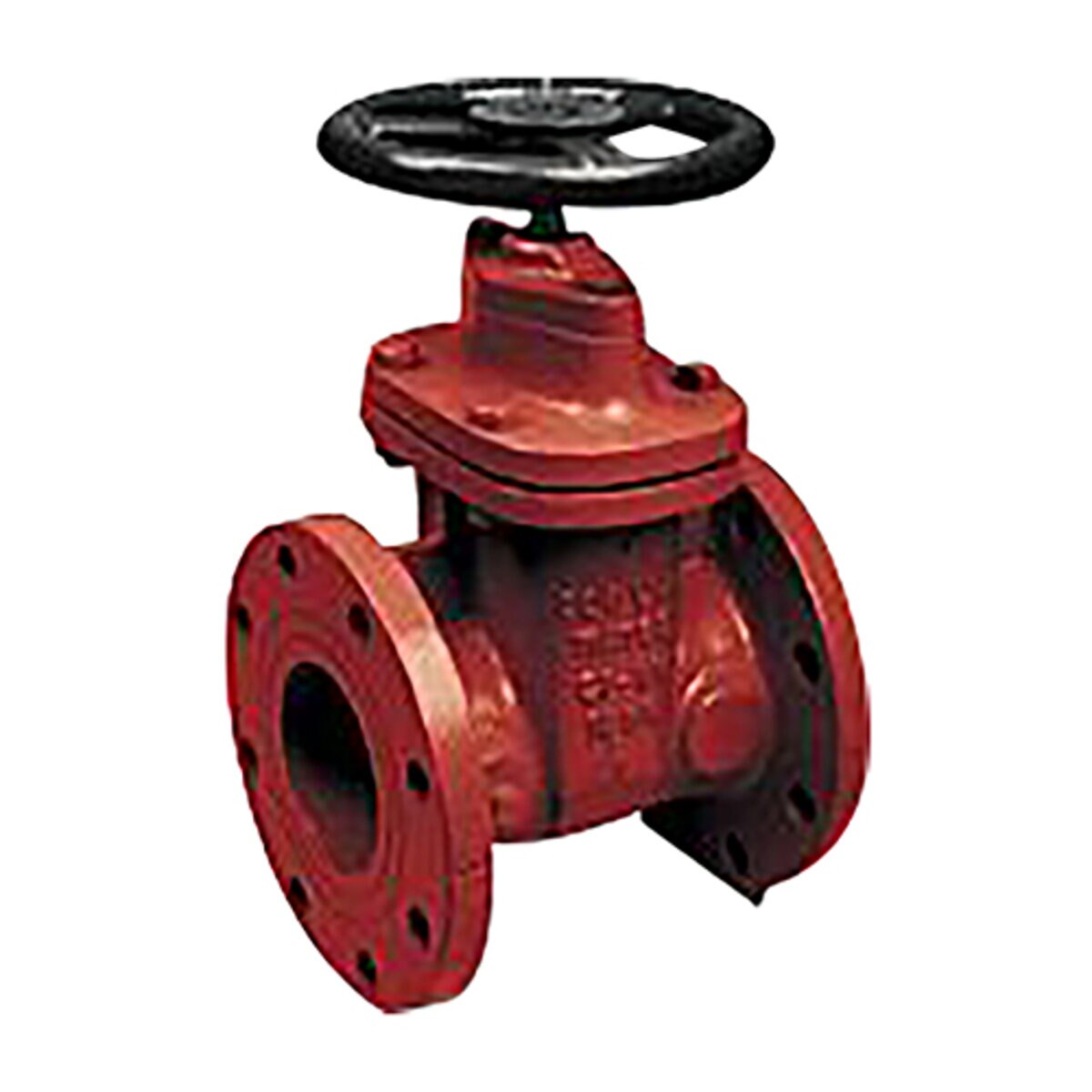 Matco Gate Valve Flanged 4 in. Cast Iron w/ Hand Wheel