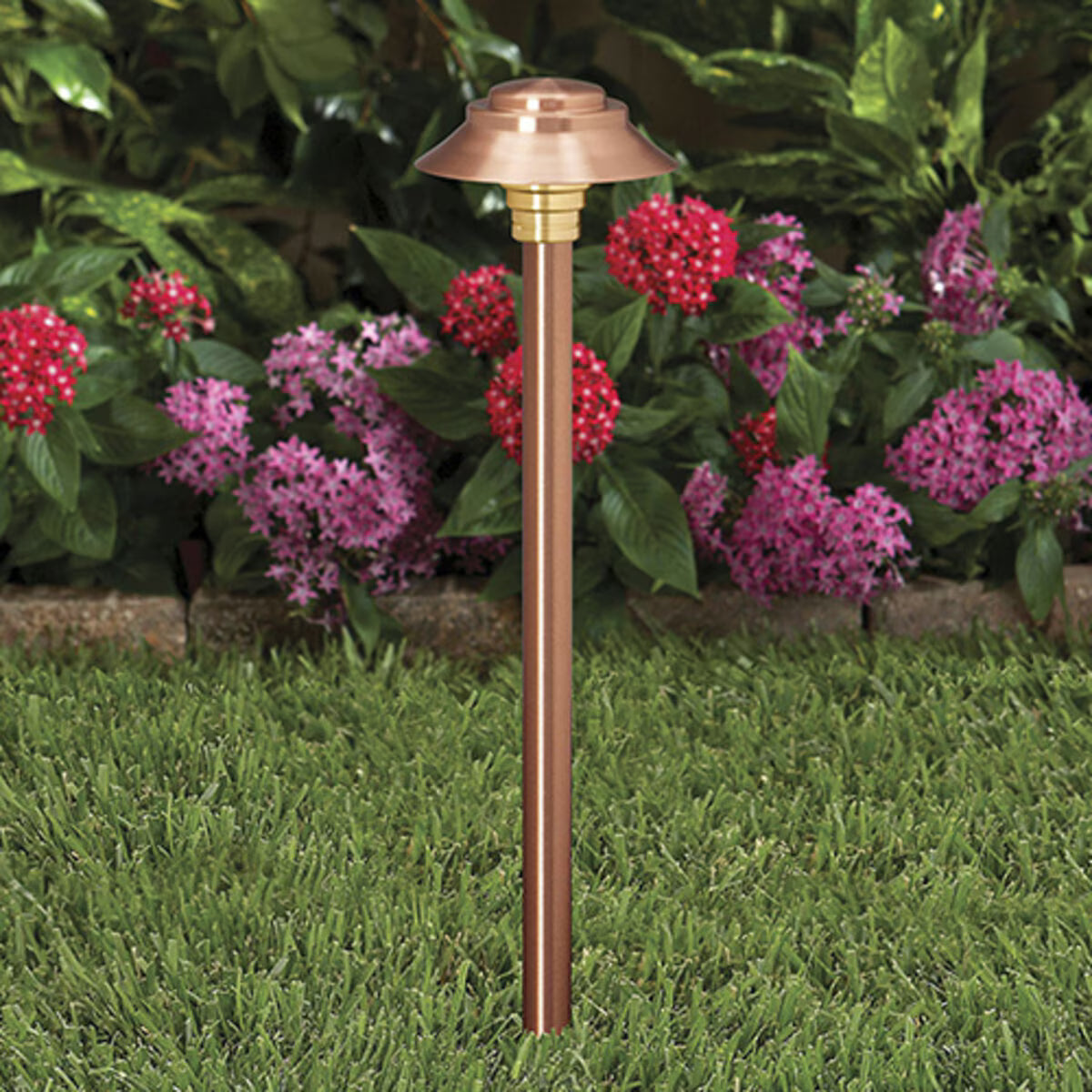Vista PR-2160 Path Light Copper Housing Copper Finish No Lamp