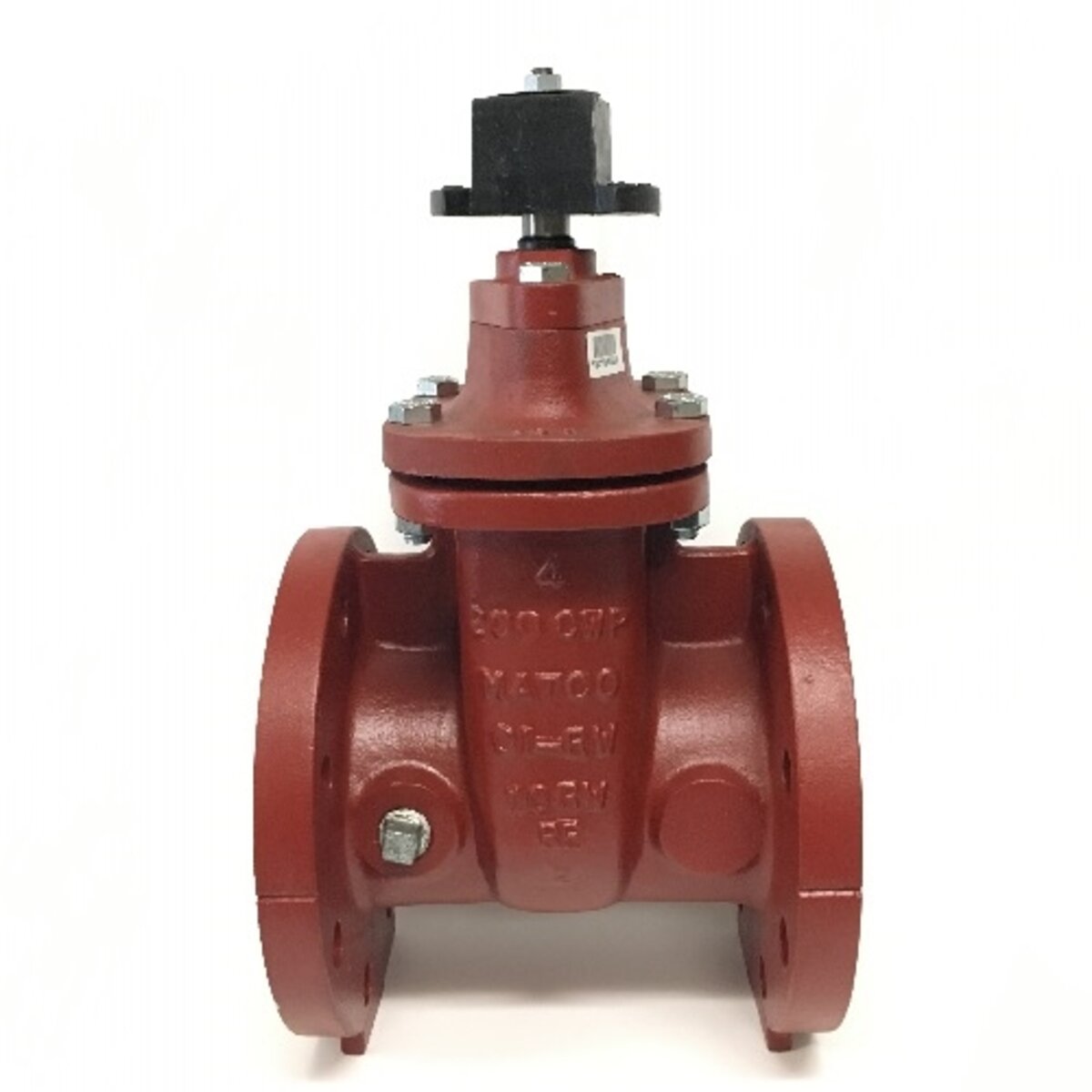 Matco Gate Valve Cast Iron 4 in. Flanged with Operating Nut