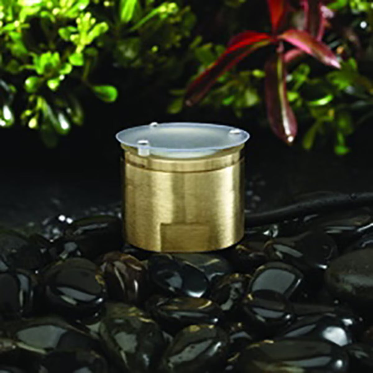 Vista 2114 Underwater Light Solid Brass Housing Natural Brass 5W 2950K LED