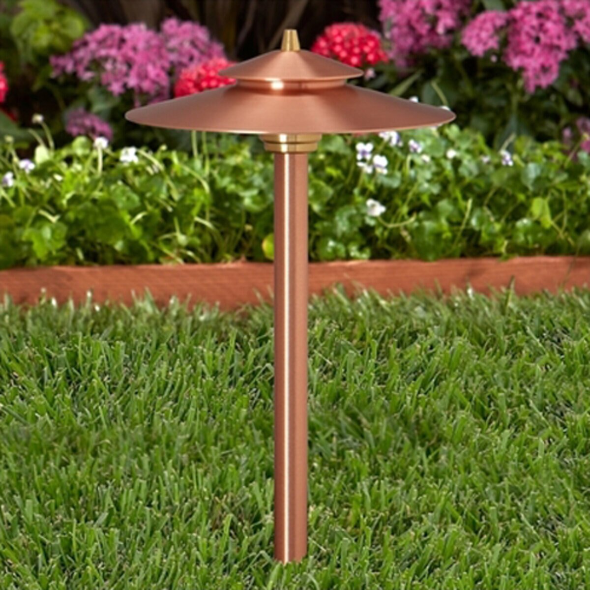 Vista PR-2126-CSN-W-LB5ND PR-2126 Path Light Copper Housing Copper Finish 5W 3000K LED