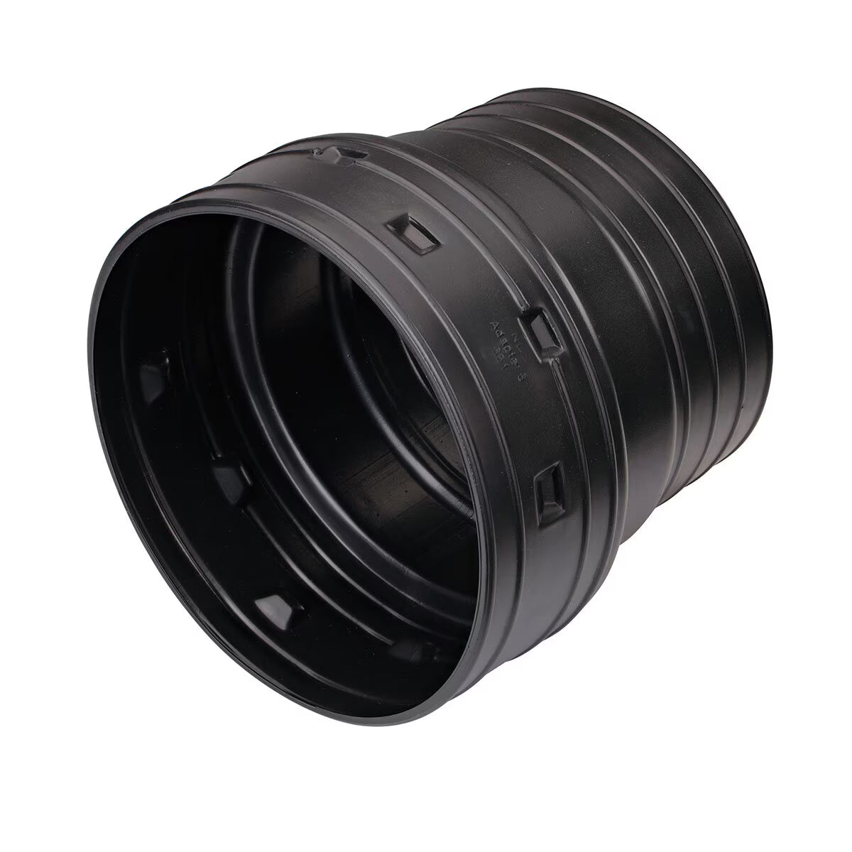 NDS Adapter Corrugated Hub Fit 6 in.