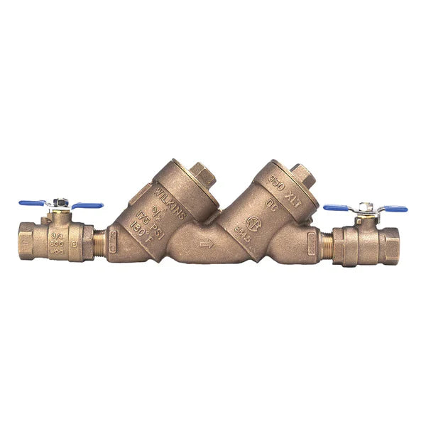 Zurn Wilkins 950 Series Double Check Valve Assemblies – Lead Free Bronze, Top Access Options