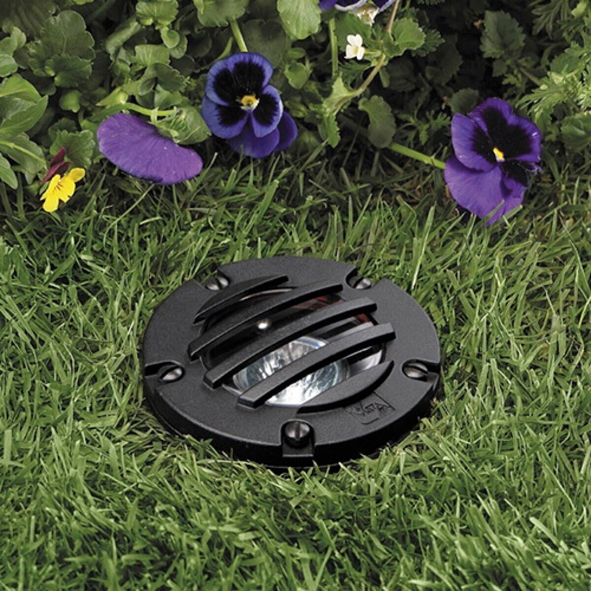 Vista GW-5260-B-NL GW-5260 Well Light Aluminum Housing Black No Lamp