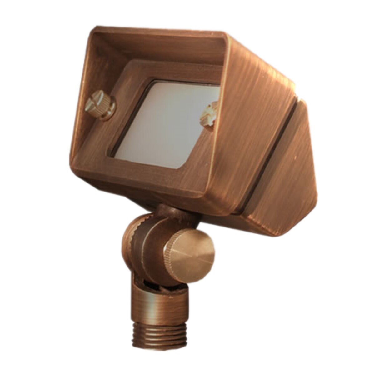Unique STEL-12-L2 Stellar Wall Wash Brass Housing Weathered Brass 2.4W 3000K LED