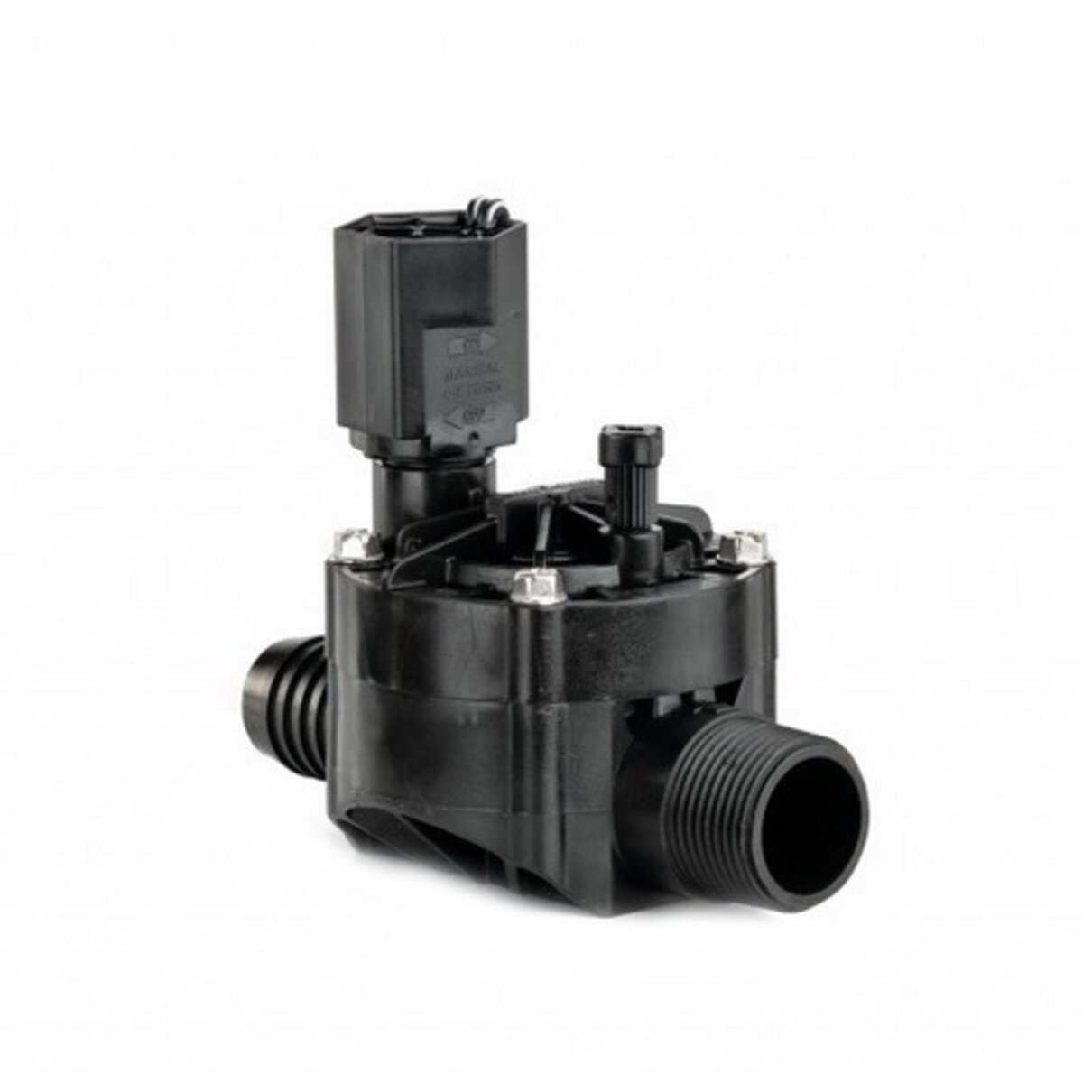Rain Bird HV In-Line Valve Plastic 1 in. MIPT x Barb
