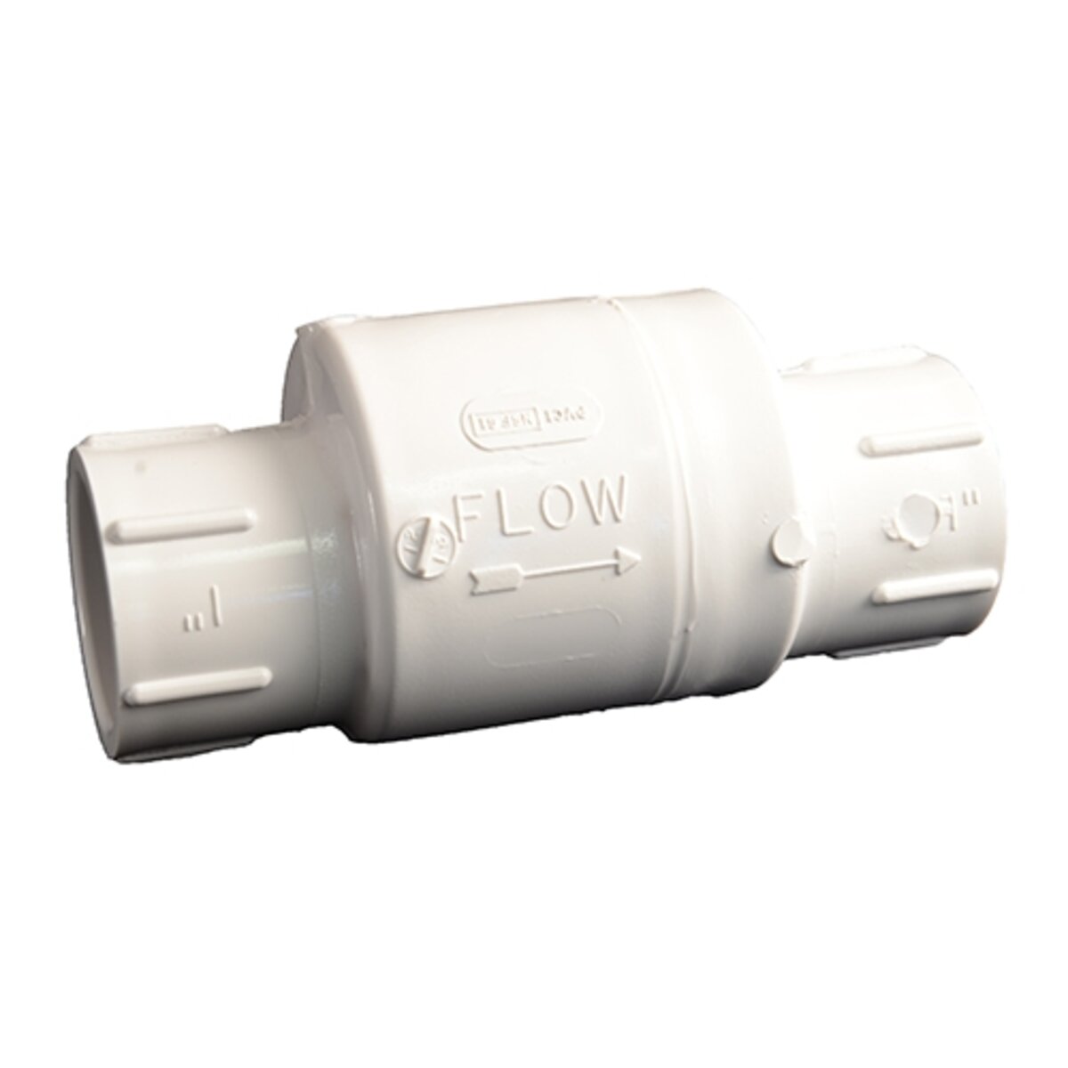 NDS FloControl Series 1500 Swing Check Valve PVC 1 in. Slip