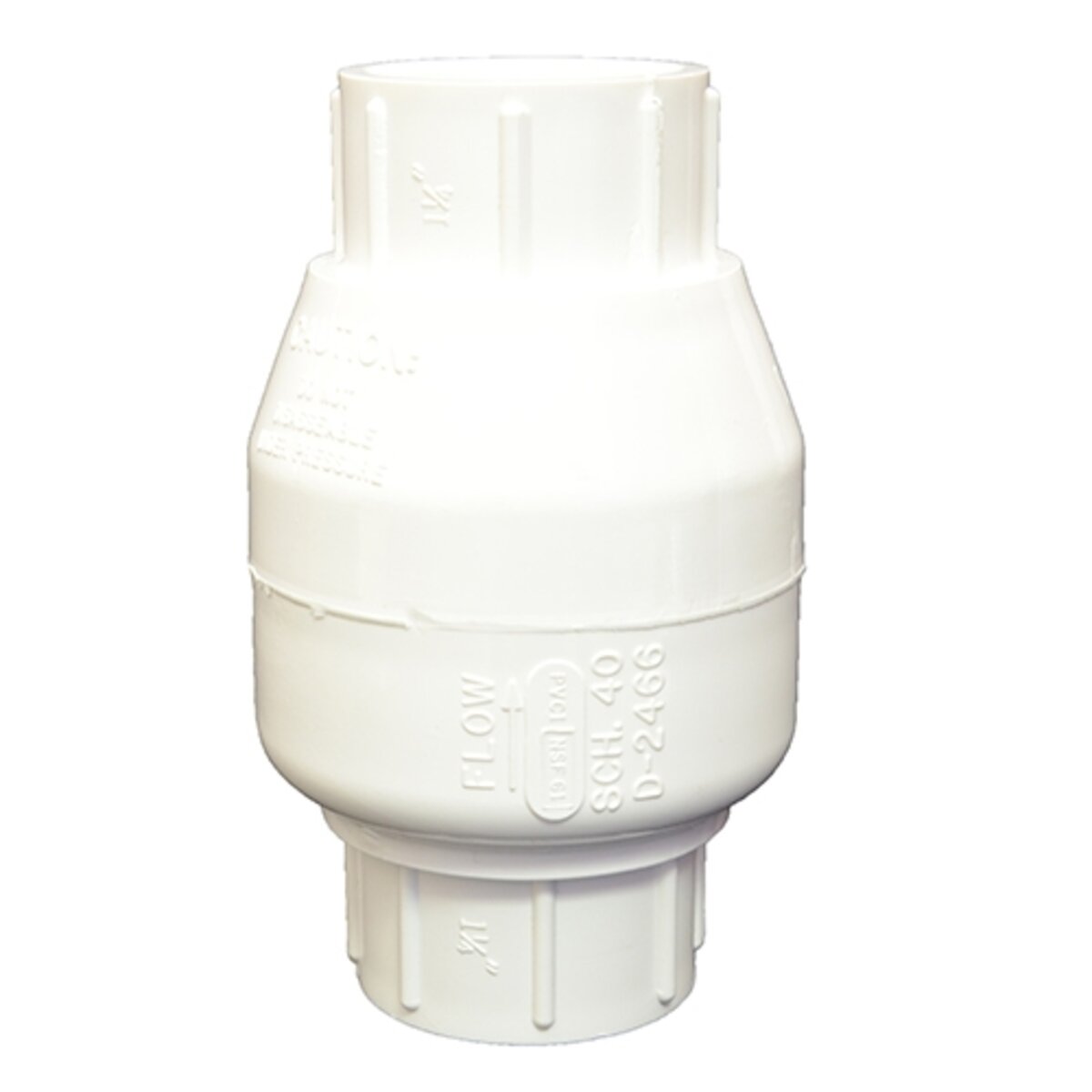 NDS FloControl Series 1500 Swing Check Valve PVC 2 in. Slip