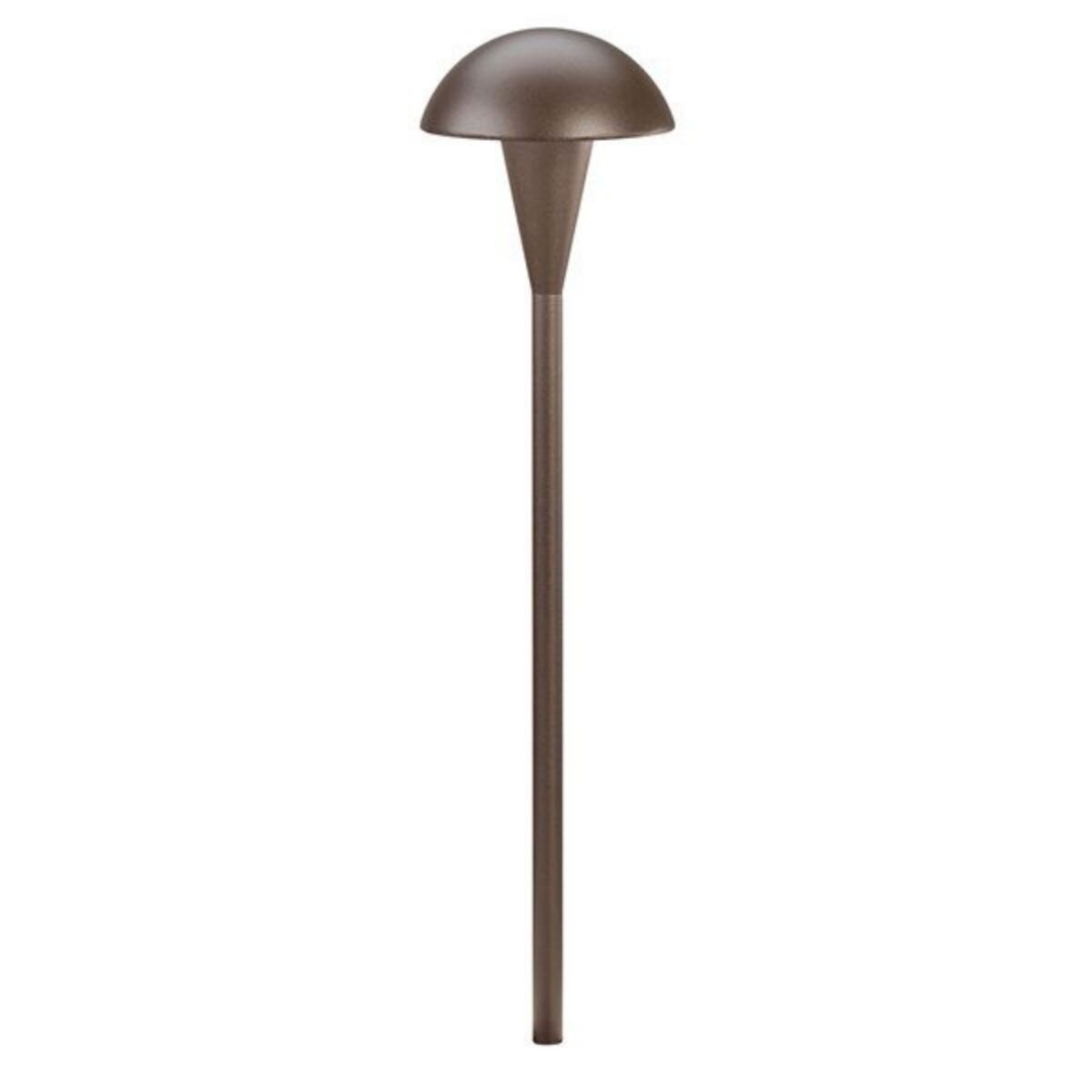 Kichler15323AZT Eclipse Mushroom Path Light Arch Bronze