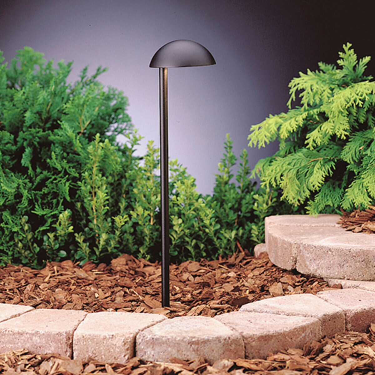 Kichler-15423BKT- 15423 Path Light Aluminum Textured Black Finish