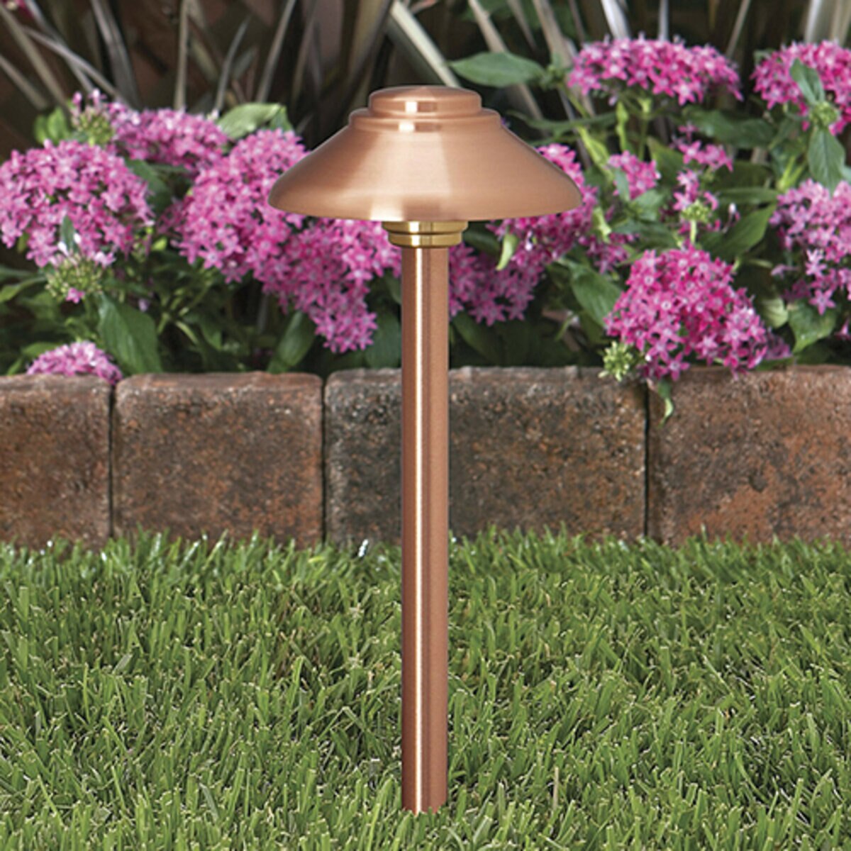 Vista PR-2132-CSN-NL PR-2132 Path Light Copper Housing Copper Finish No Lamp
