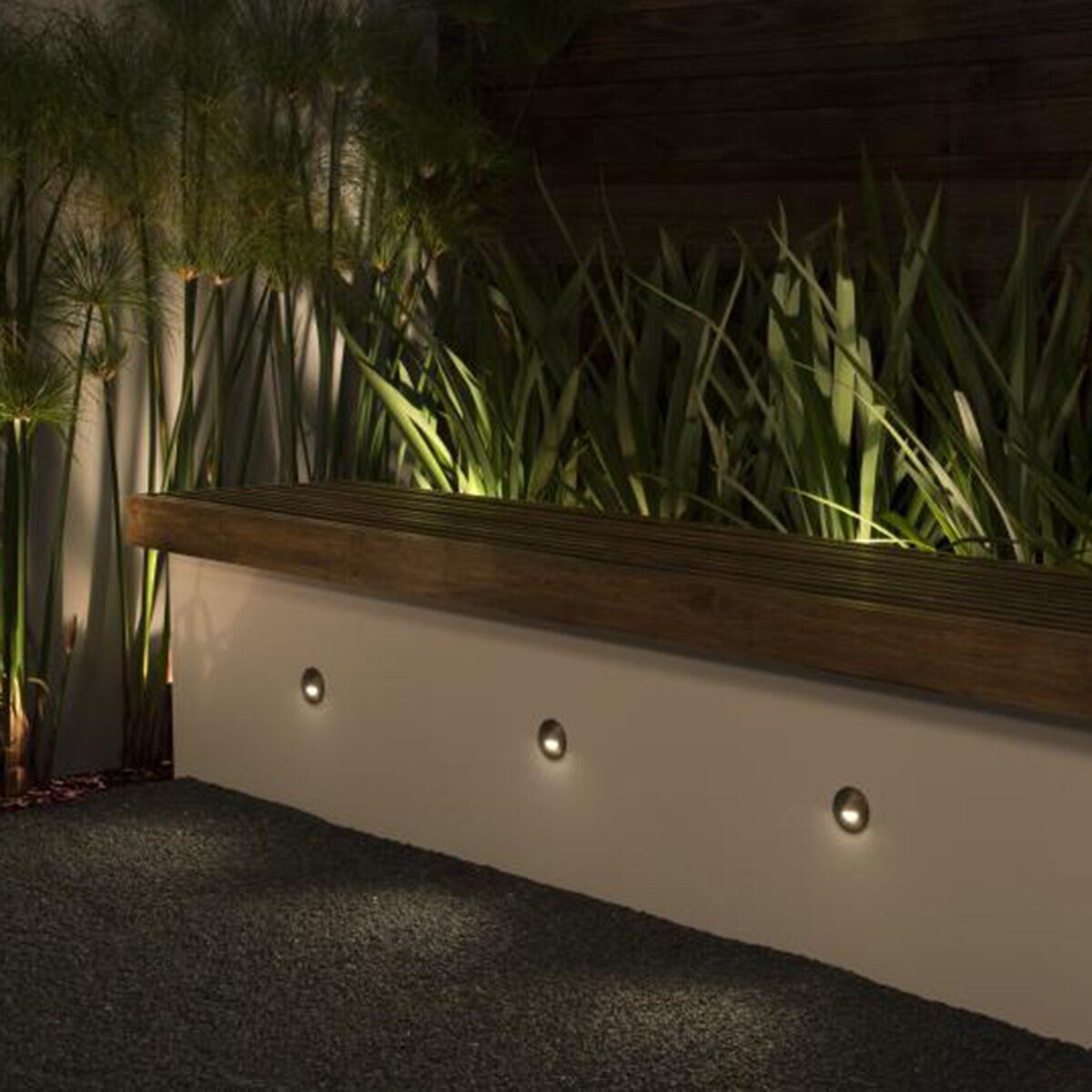 FX -POZD1LEDRDBS-PO Wall Light Luxor Round Brass 1LED