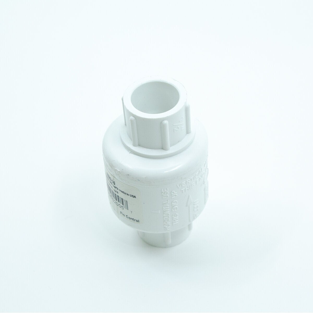 1/2 PVC Swing Check Valve Slip X Slip NDS