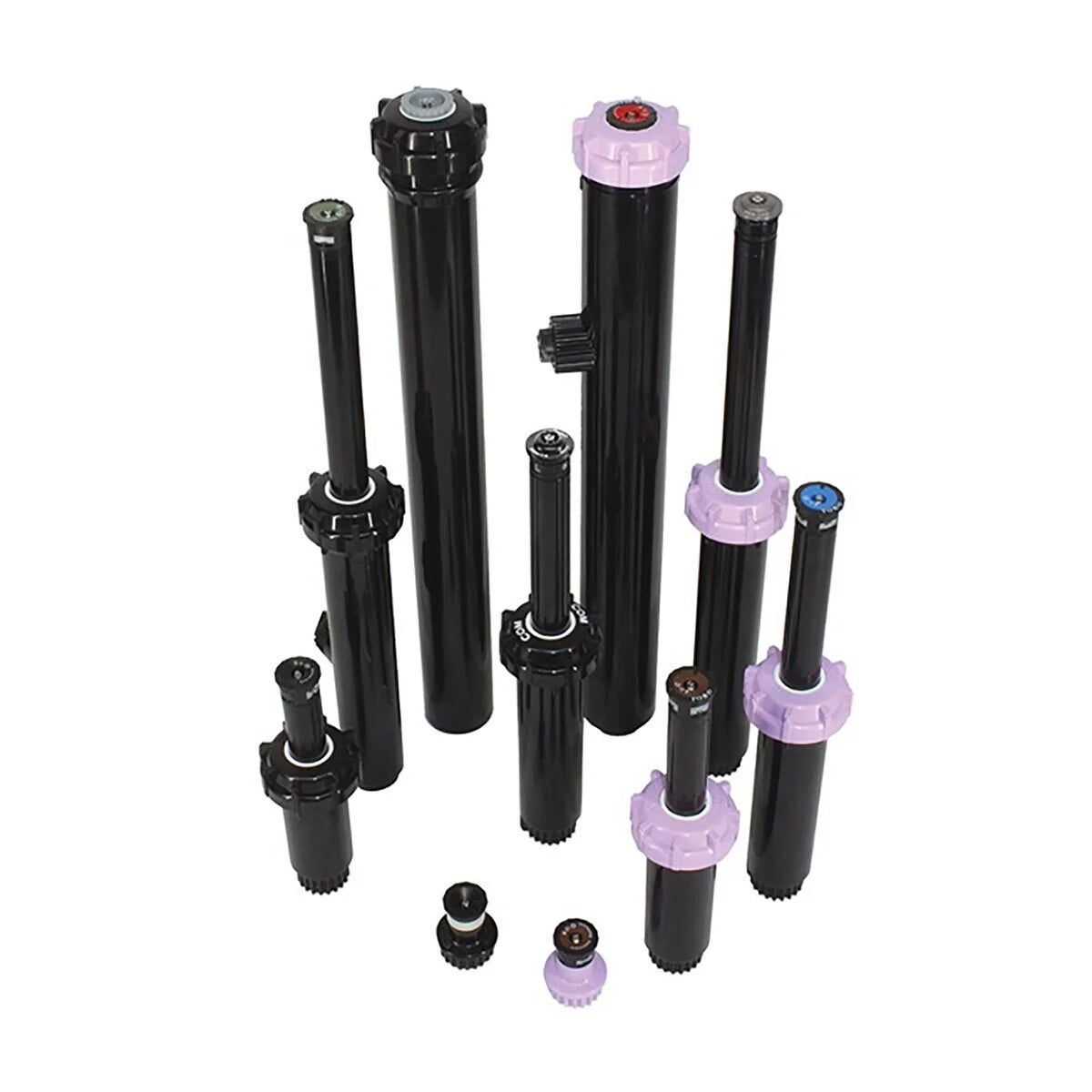 Toro Sprinkler 4 in. w/ Pressure Regulating, Check Valve & Lavender Cap | 570Z-4P-PRCOME