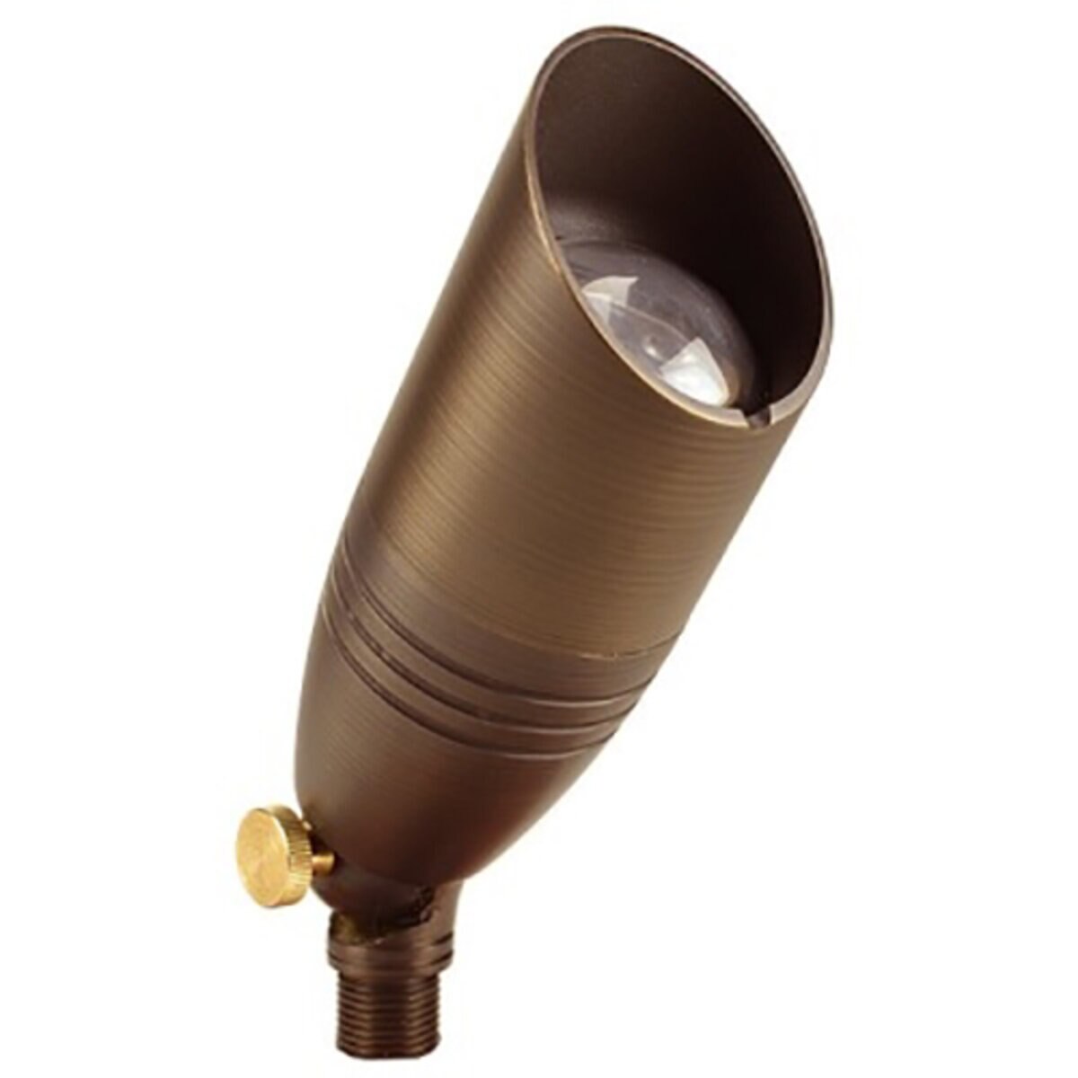 Unique PULS-12-L327 Pulsar Up Light Brass Housing Weathered Brass 3W 2700K 40 Deg. LED