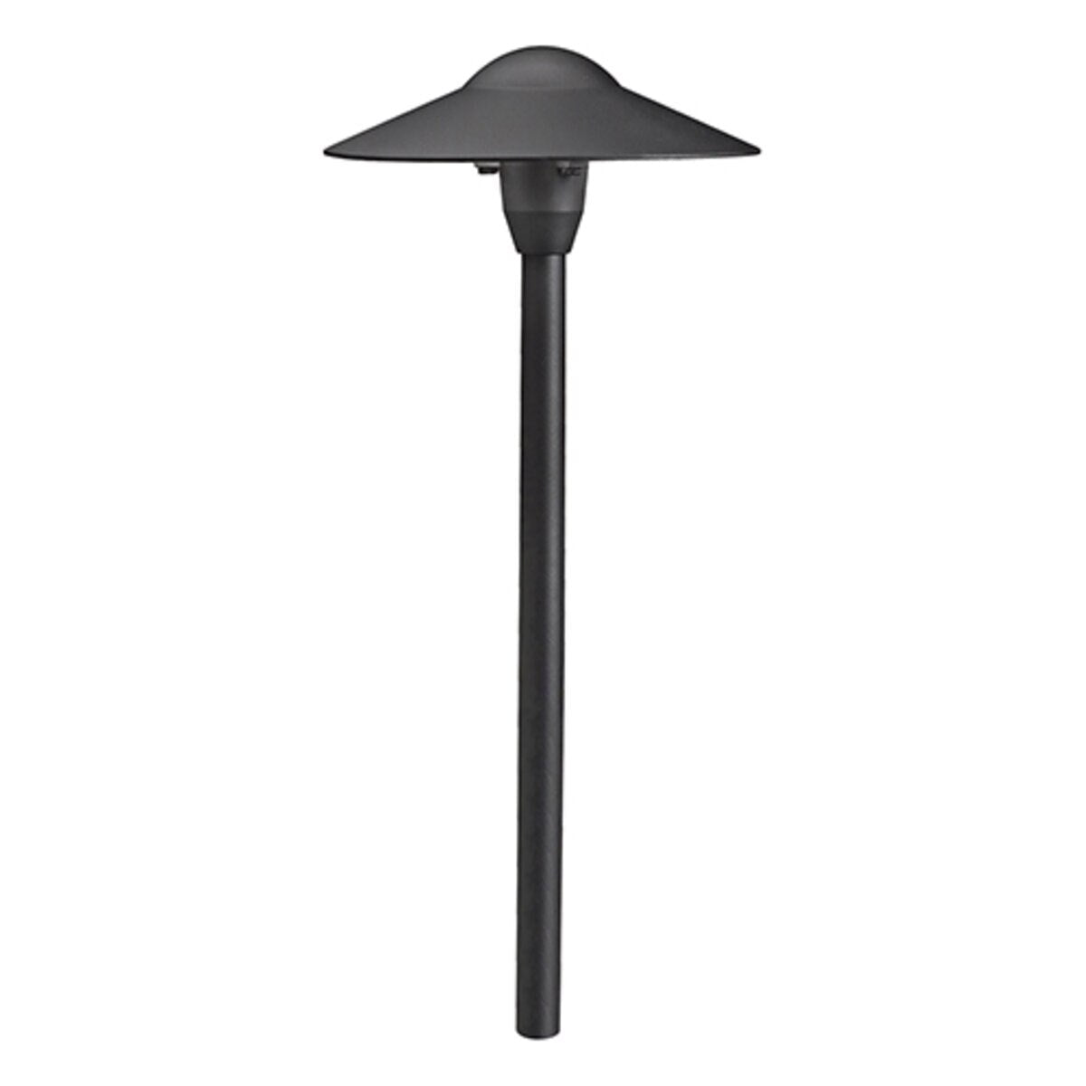 Kichler-15310BKT- 15310 Path Light Textured Black Finish Aluminum 16.25W T5 Incandescent 12V 8-1/4 in. Diameter, 21 in. Height