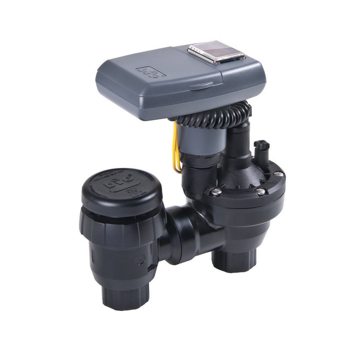 Dig LEIT1ASV-075 LEIT Controller 1 Station with 3/4 in. Anti-Siphon Valve Solar Powered