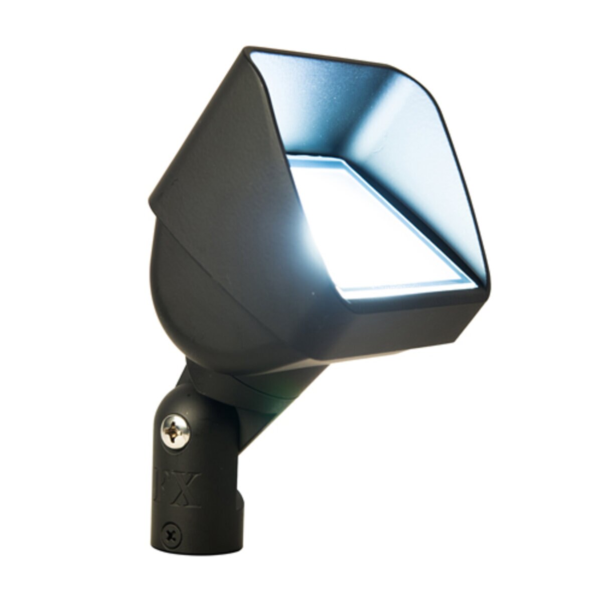 FX LC Wall Wash Luxor ZD Aluminum Housing Flat Black 10.1W 2700K 94 Deg. LED